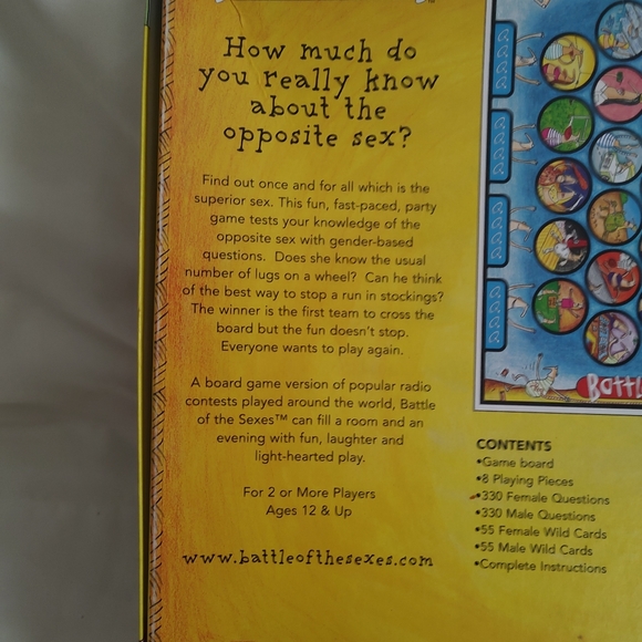 Battle of The Sexes board game - Picture 5 of 7